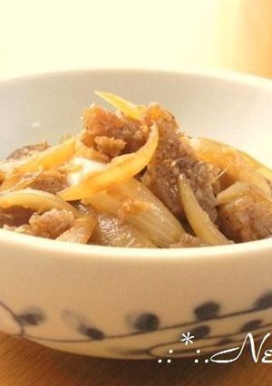 ∮こんにゃくと玉ねぎ✰甘辛✰彡生姜焼き∮-レシピのメイン写真