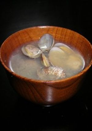 濃厚あさりのお味噌汁-レシピのメイン写真