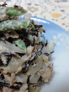 ひじきと鮭のオニポテサラダ-レシピのメイン写真