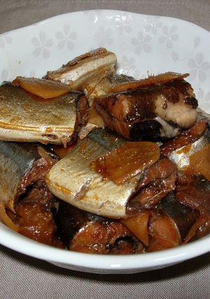 圧力鍋でさんまの梅しょうが煮-レシピのメイン写真