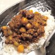 豆好きさんのドライカレー。