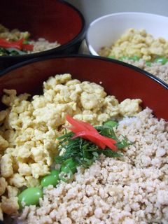 フナ家のとりそぼろ丼✿-レシピのメイン写真