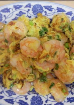 香港ママ直伝!エビと卵の炒め物-レシピのメイン写真