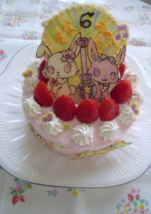 誕生日ケーキ★ジュエルペット編★-レシピのメイン写真
