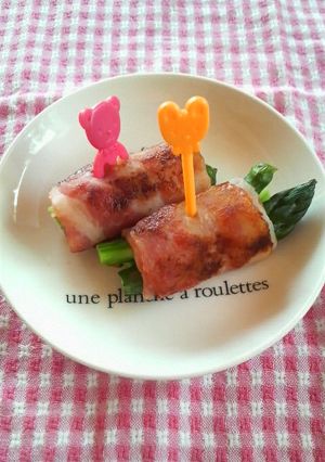お弁当に☆アスパラベーコン巻き-レシピのメイン写真