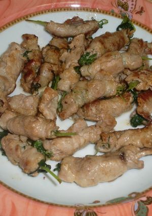 おかひじきのミニ肉巻き-レシピのメイン写真