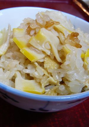 旬限定！採れたての筍で作る筍ごはん♪-レシピのメイン写真