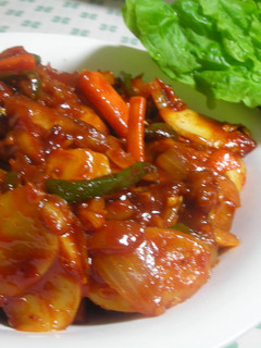 ダッカルビ(鶏の炒め物)☆韓国料理☆-レシピのメイン写真