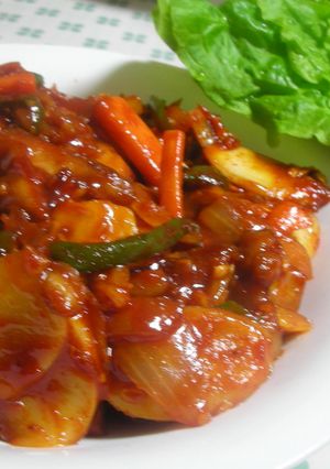 ダッカルビ(鶏の炒め物)☆韓国料理☆-レシピのメイン写真