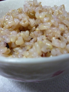発芽玄米の雑穀御飯♪-レシピのメイン写真