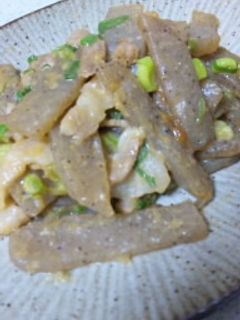 豚バラとこんにゃくの味噌煮込み-レシピのメイン写真