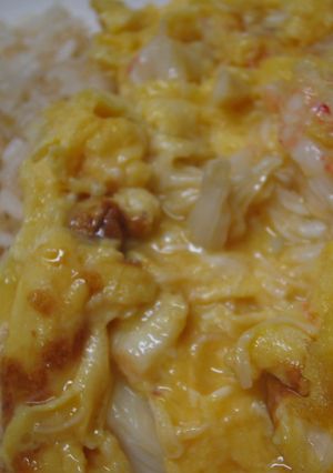 簡単★かに玉のっけご飯-レシピのメイン写真