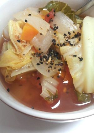 週末デトックス用♪簡単薬膳スープ-レシピのメイン写真