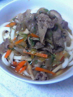 お野菜たっぷり肉うどん-レシピのメイン写真