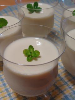 レンジで簡単♪5分で作れる豆乳プリン❤-レシピのメイン写真