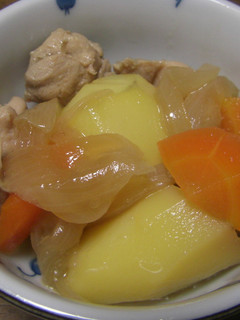 鶏肉の肉じゃがだよ☆-レシピのメイン写真