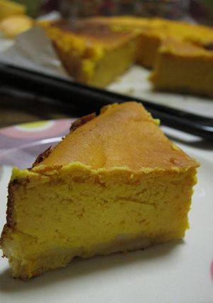 かぼちゃと練乳のチーズケーキ-レシピのメイン写真