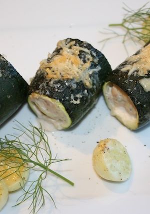 ズッキーニツメツメチーズ焼き-レシピのメイン写真