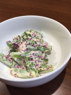 ★お弁当に♡アスパラのゆかりマヨ和え★-レシピのメイン写真