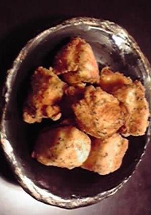 香菜・ハーブはお好みで♪塩だれ唐揚げ-レシピのメイン写真
