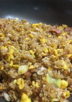 ブラックチャーハン-レシピのメイン写真