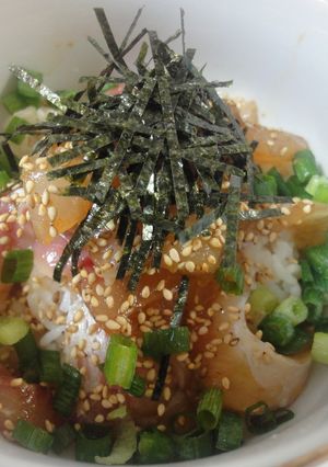 ☆絶品 鯛の漬け丼☆-レシピのメイン写真