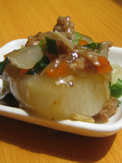 大根の野菜たっぷり肉餡かけ-レシピのメイン写真