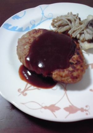 お好みソースでデミ風　バーグソース編-レシピのメイン写真