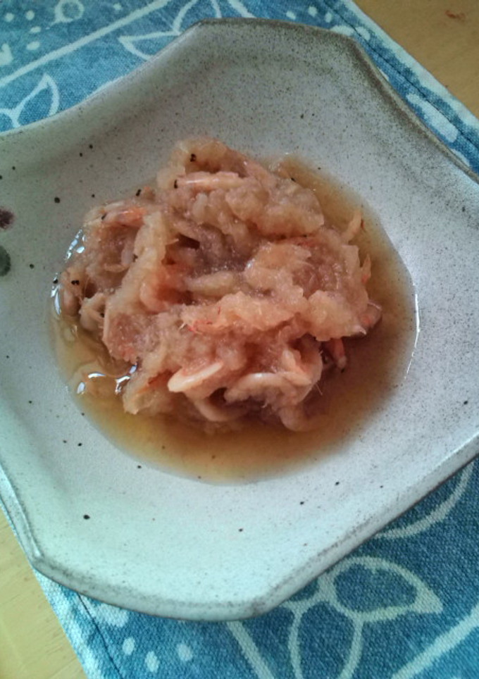 釜揚げ桜えびのおろし煮-レシピのメイン写真