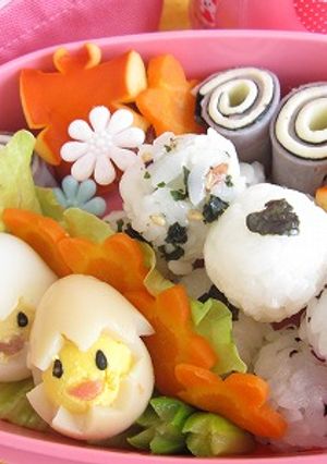 お弁当　蝶々ウィンナー-レシピのメイン写真
