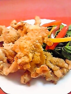 カリカリ☆豚薄切り肉のから揚げ♪-レシピのメイン写真