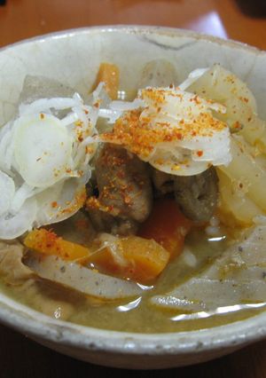 味付けホルモンで圧力鍋12分煮込み-レシピのメイン写真