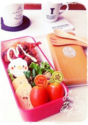 キャラ弁に❤はんぺんdeにわとり-レシピのメイン写真