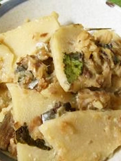 たけのことにしんの味噌煮-レシピのメイン写真