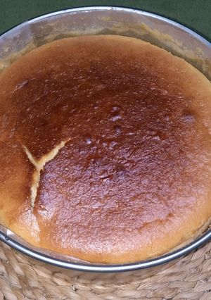 簡単なベイクドチーズケーキ-レシピのメイン写真