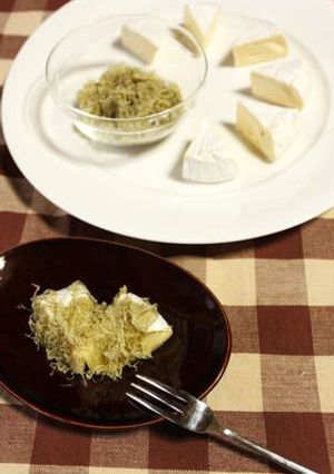 カマンベールチーズのとろろ昆布和え❤-レシピのメイン写真