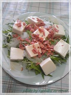 新玉ねぎで☆ヘルシー豆腐サラダ-レシピのメイン写真