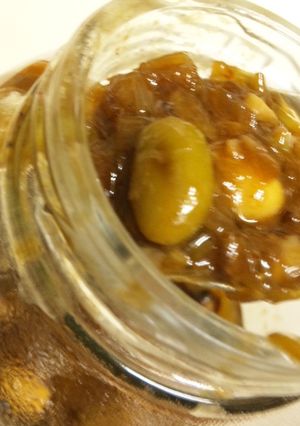 豆で！食べるラー油-レシピのメイン写真