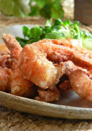 殻ごとバリバリ♫海老のから揚げ-レシピのメイン写真