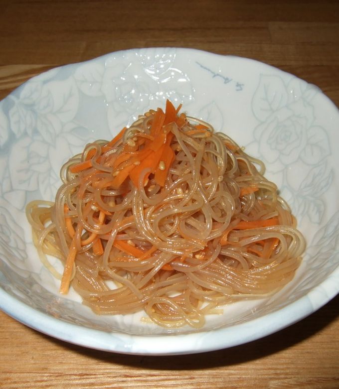 簡単副菜♪ 春雨の中華サラダ by のらばた 【クックパッド】 簡単