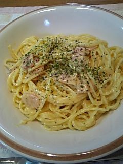 幸せ♡濃厚カルボナーラ-レシピのメイン写真