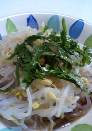 ﾀﾞｲｴｯﾄ☆糸こんもやし冷麺風-レシピのメイン写真