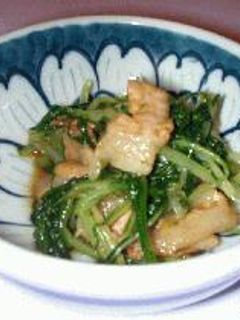 豚肉と水菜のからし和え-レシピのメイン写真