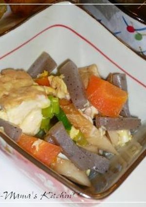 厚揚げの煮物☆ちょこっと卵とじ♪-レシピのメイン写真