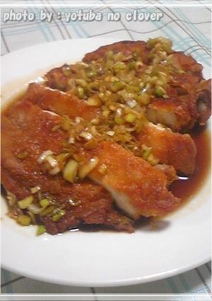 カリッとジューシー☆鶏もも肉の香味ダレ-レシピのメイン写真