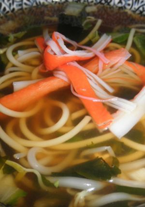 簡単にできるスパゲッティー醤油チャンポン-レシピのメイン写真