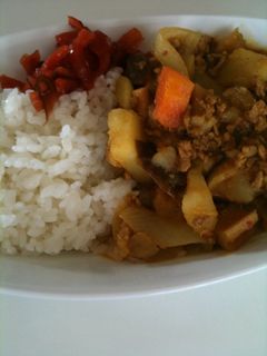 キムチ鍋の素で野菜カレー-レシピのメイン写真
