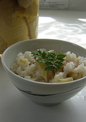 筍ご飯（塩味）-レシピのメイン写真