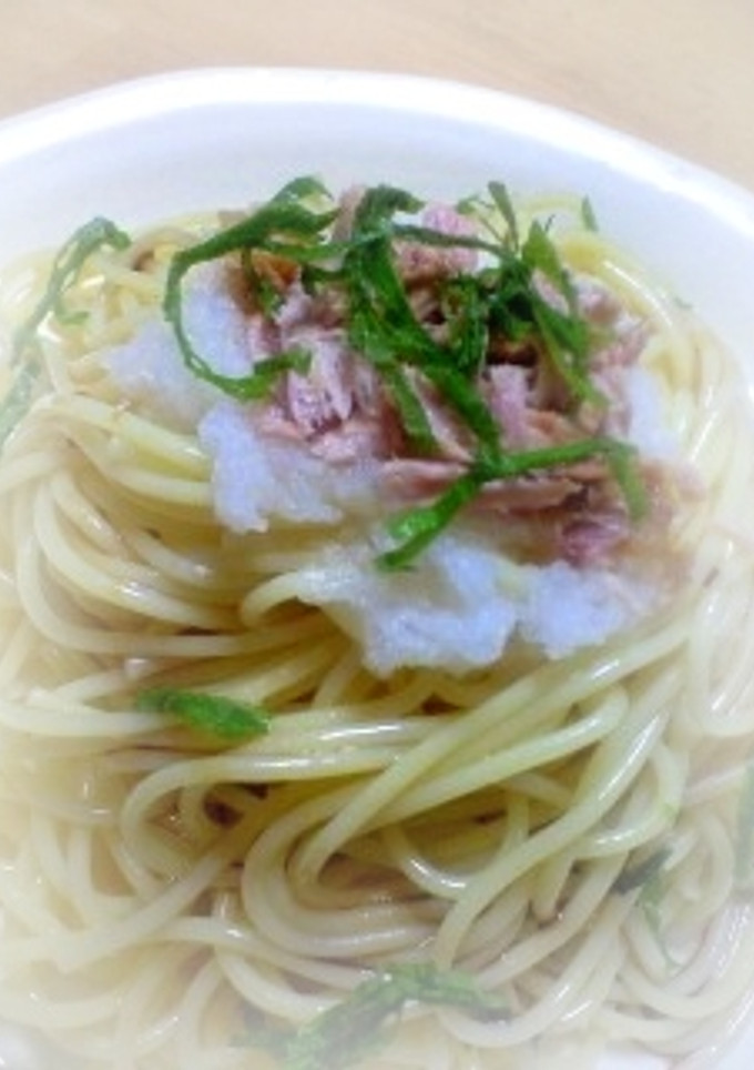 簡単！ツナと大根おろしの和風パスタ☆-レシピのメイン写真
