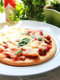 日曜ブランチに♪簡単ピザ-レシピのメイン写真